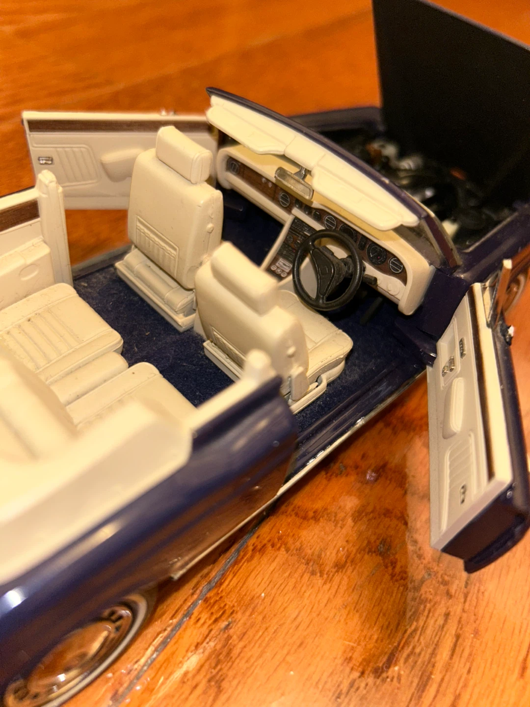 Vintage Rolls Royce Corniche Convertible Diecast Car - photo 4