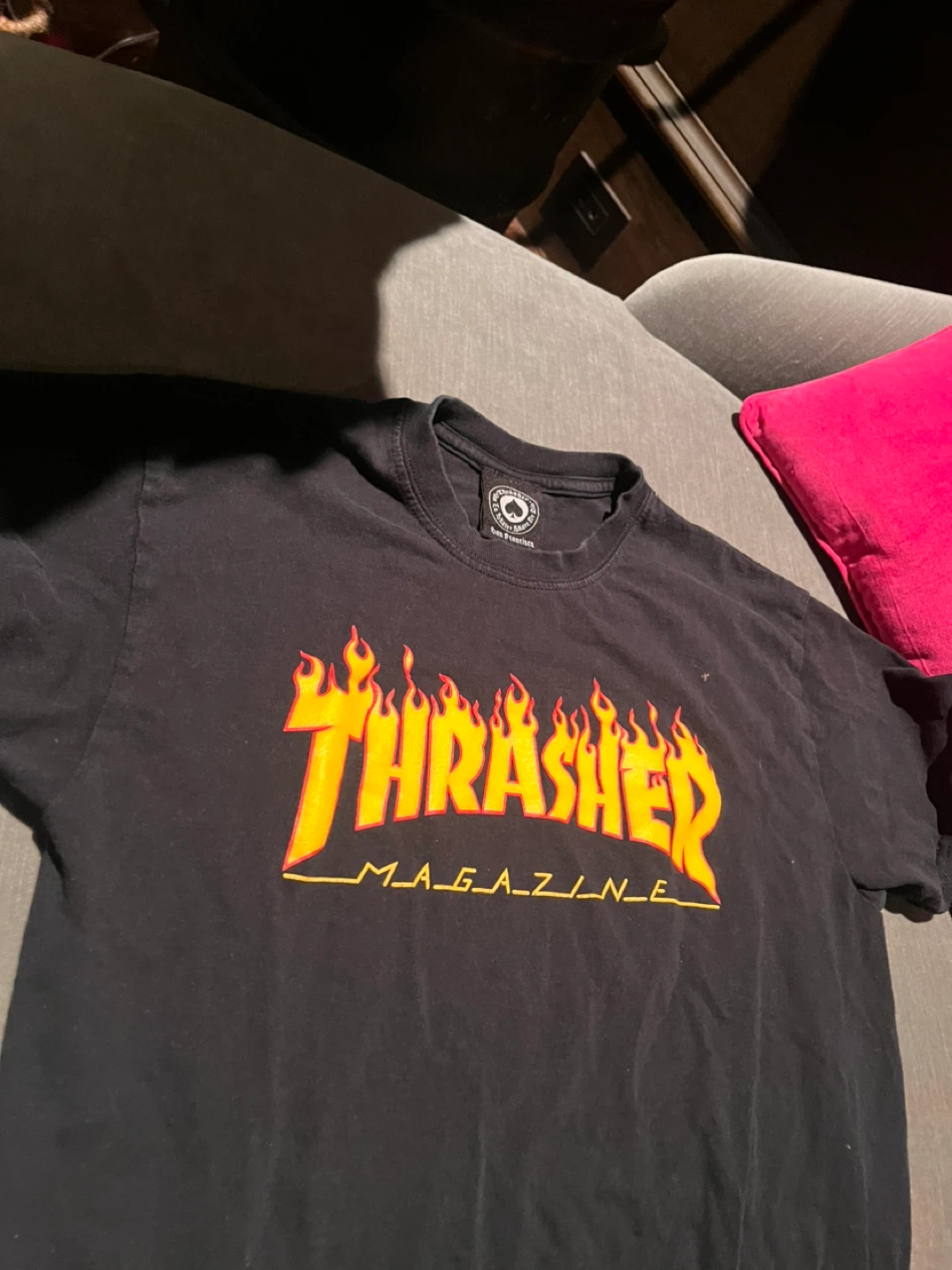 Thrasher Magazine Black T-Shirt - photo 2