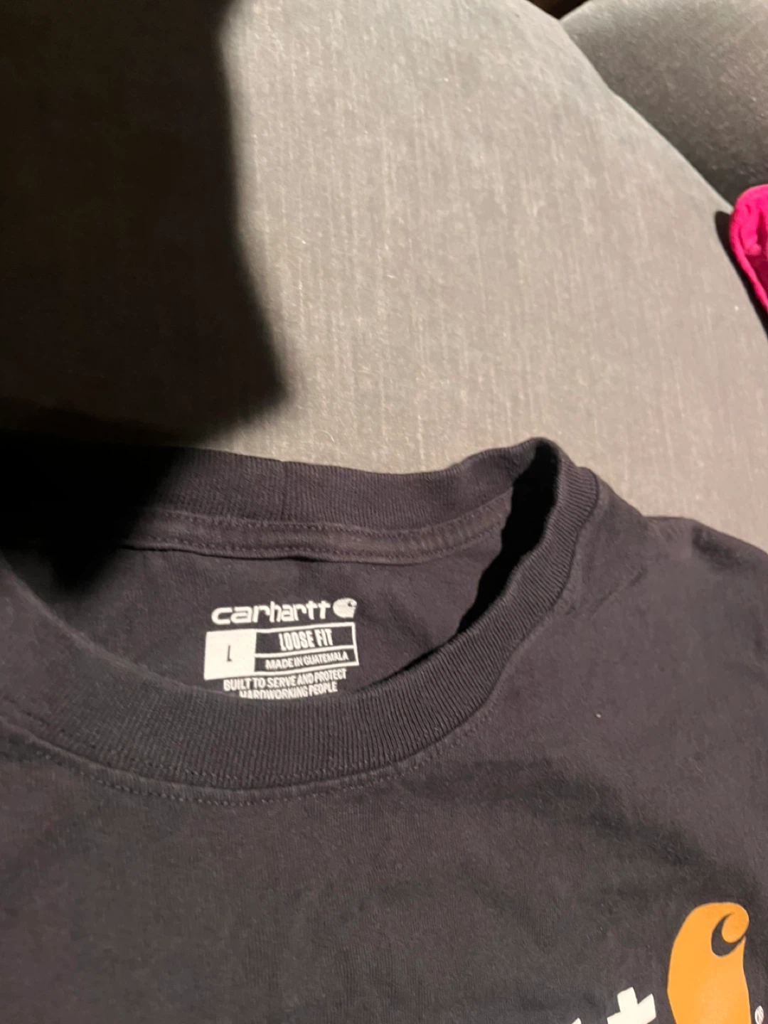Carhartt Black T-Shirt - Size L - photo 3