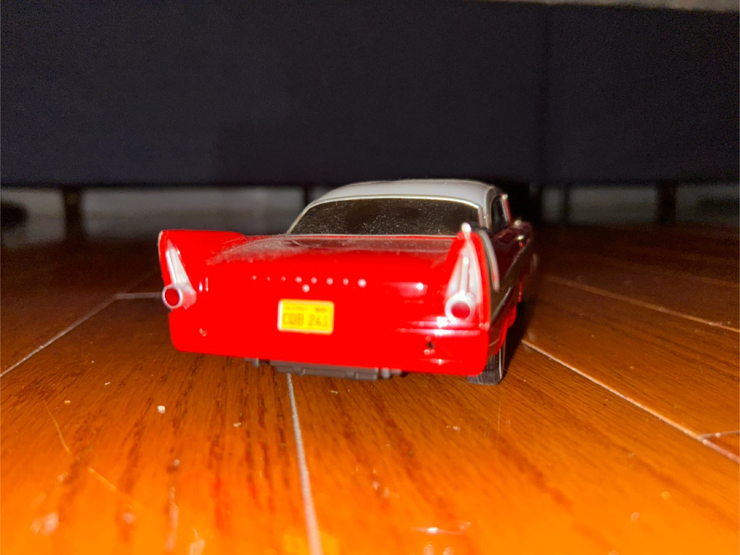 Red 1958 Plymouth Fury Diecast Model Car