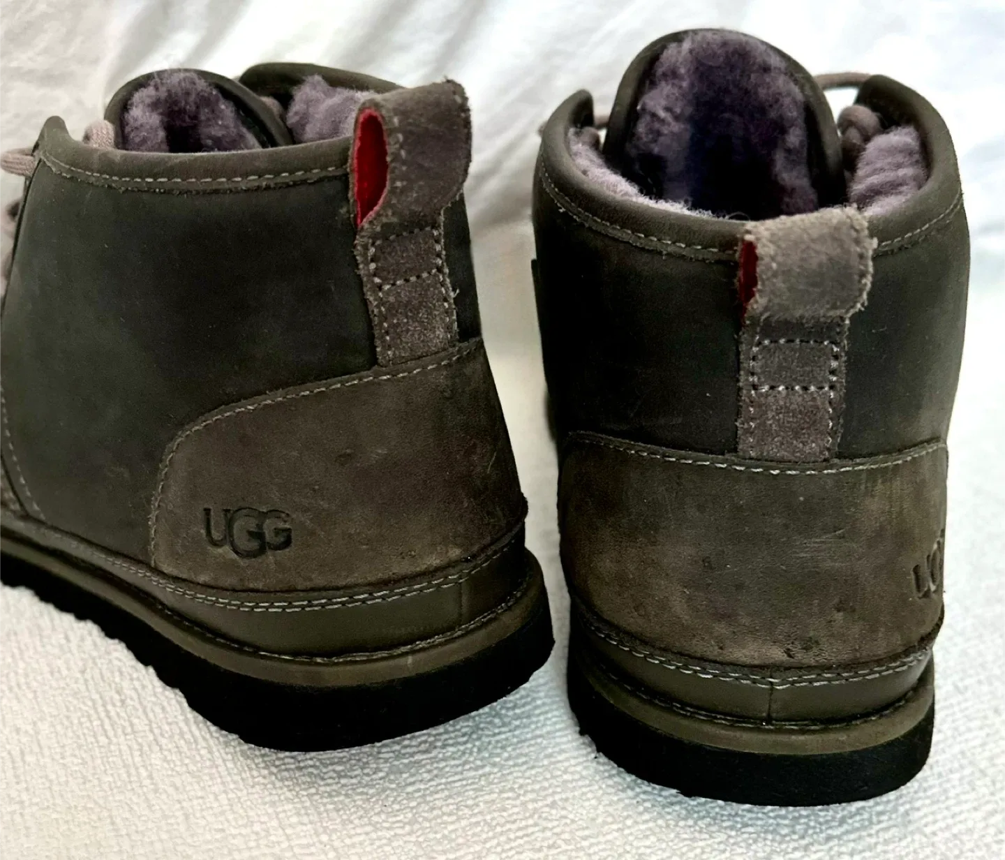 UGG Neumel Waterproof Chukka Boots, Wool Lined Mens Size 9 image indicator(9)