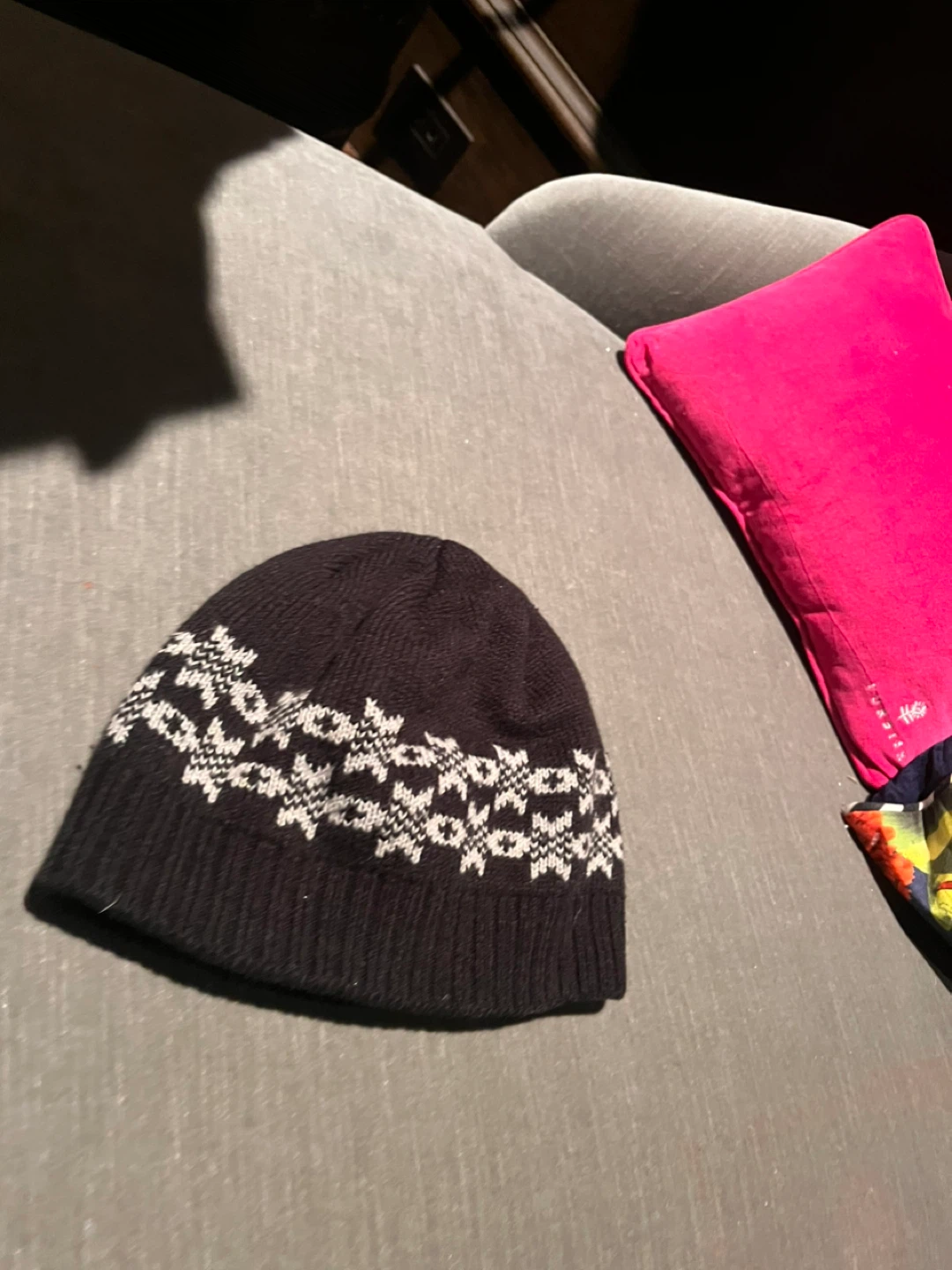 Mizuno Black Knit Beanie Hat - photo 3