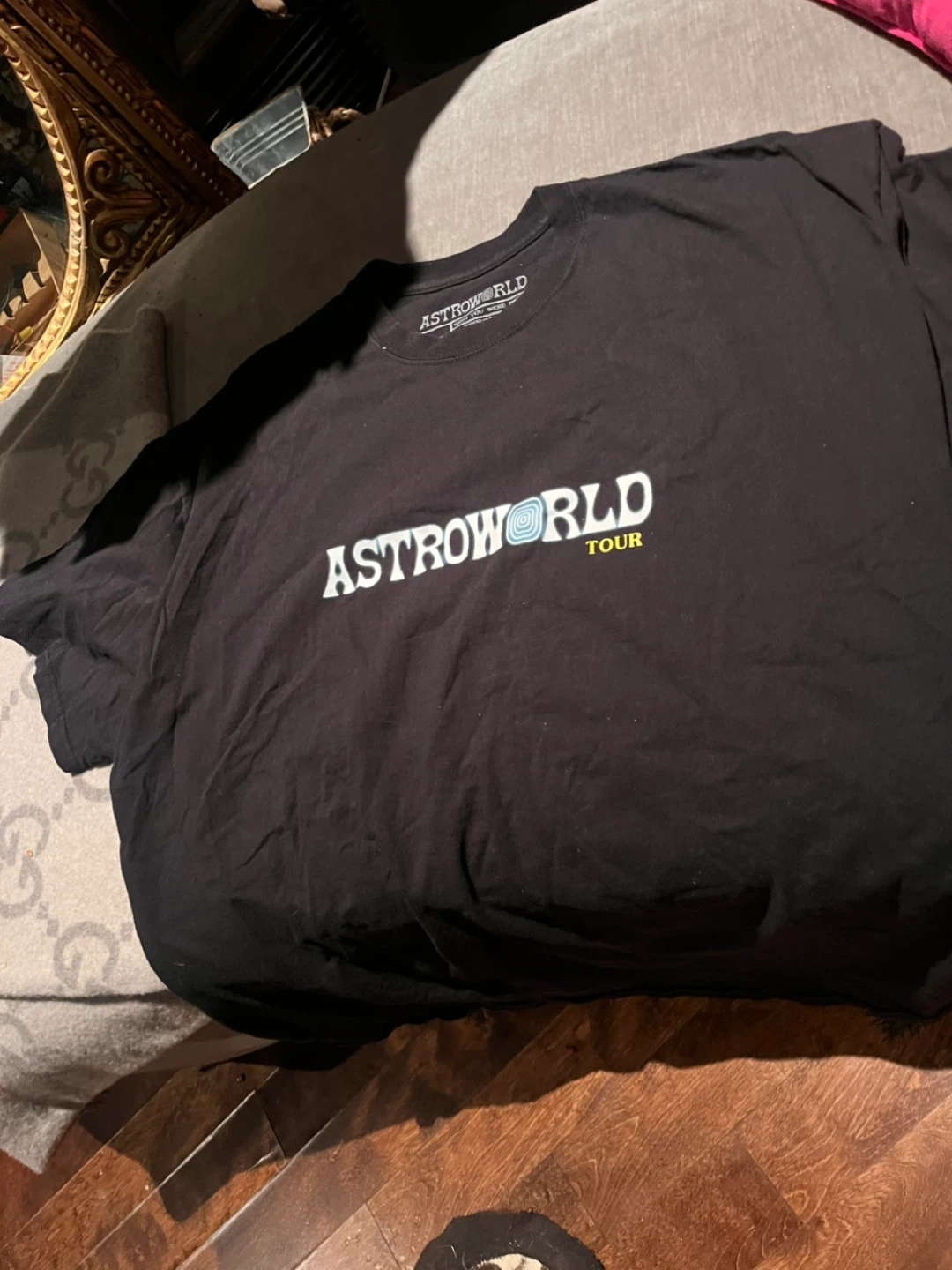 Travis Scott Astroworld Tour Black T-Shirt - photo 3