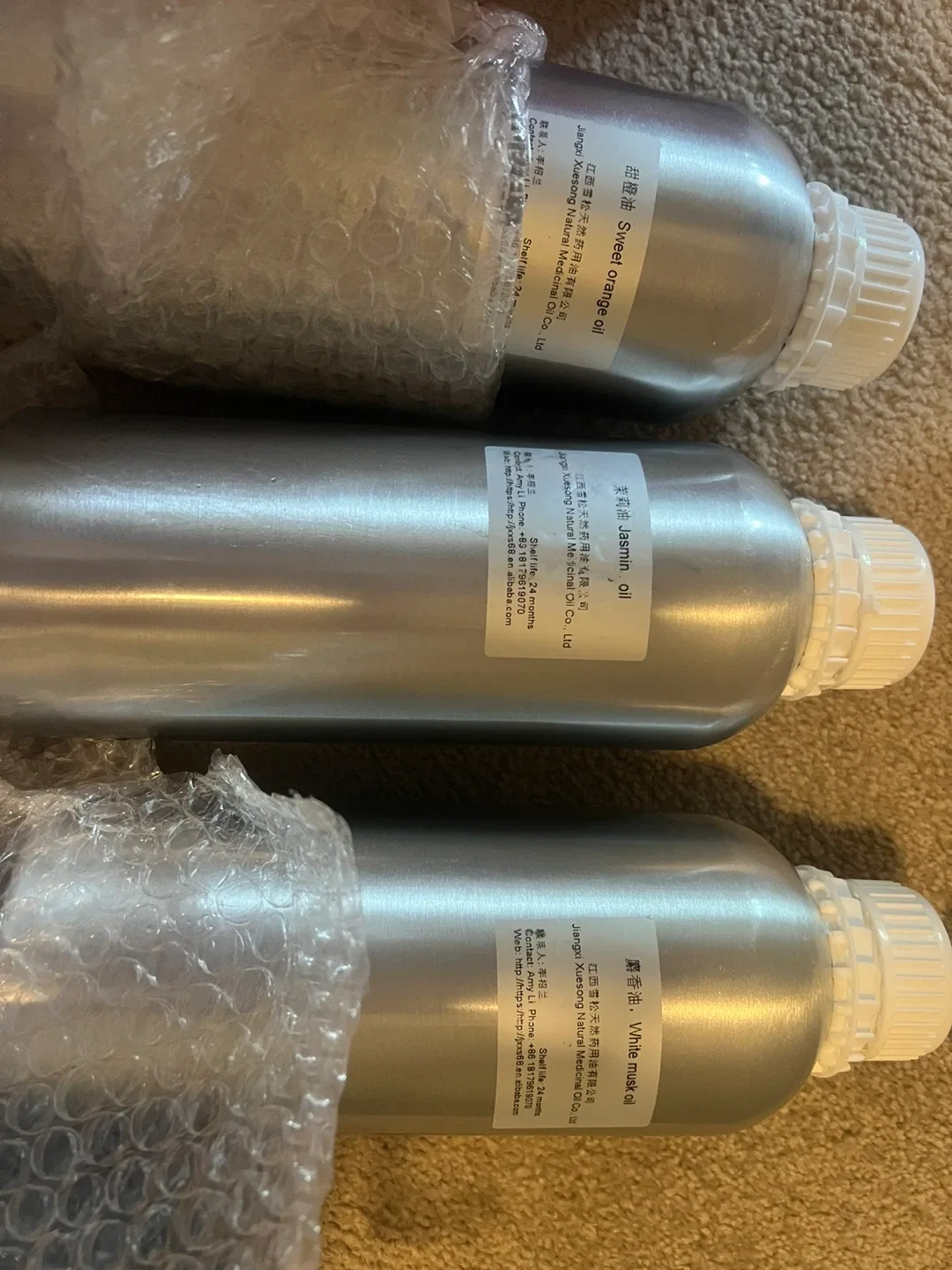 Essential Oils - Sweet Orange, Jasmine, White Musk image indicator(2)