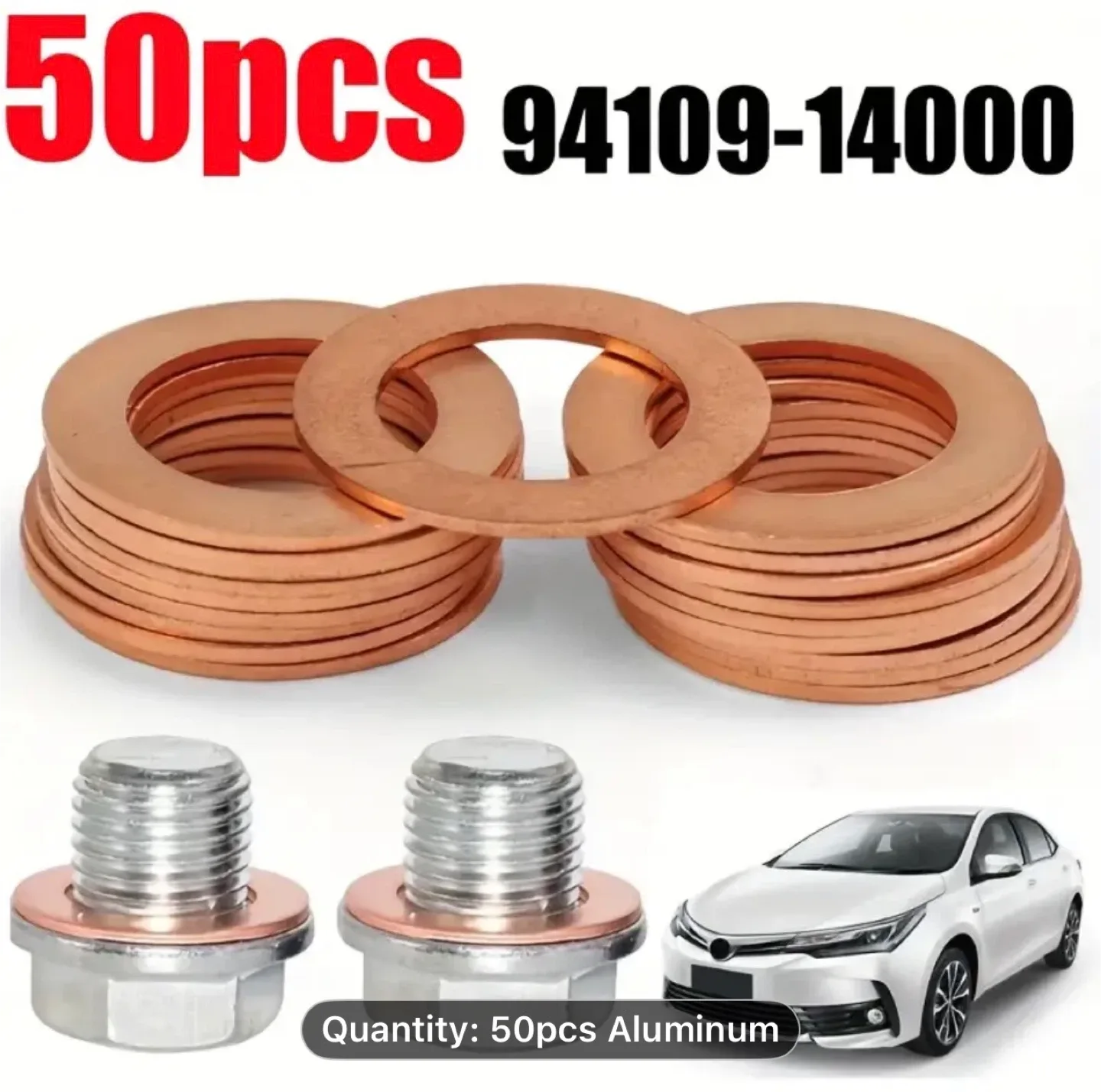 For Honda Oil Drain Plug Gasket image indicator(5)