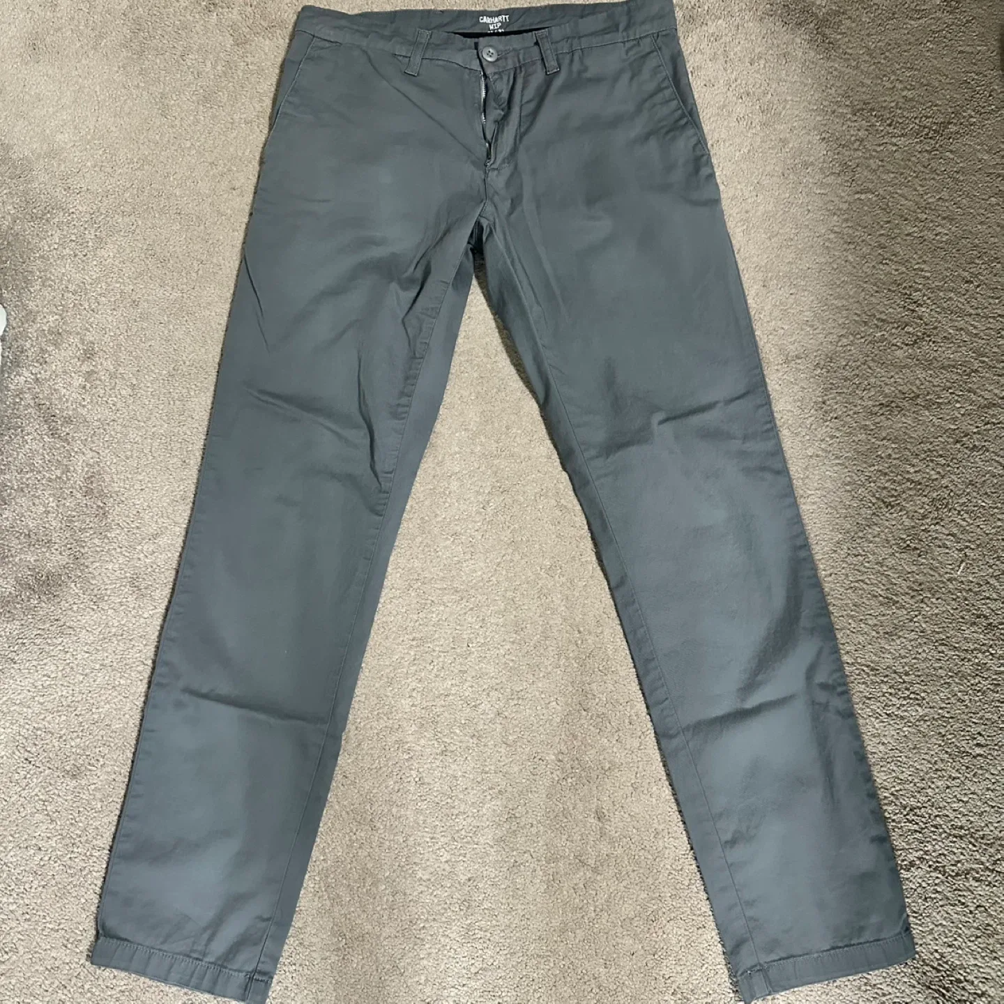 Carhartt WIP Pants - Size 31/32 - Grey image indicator(4)