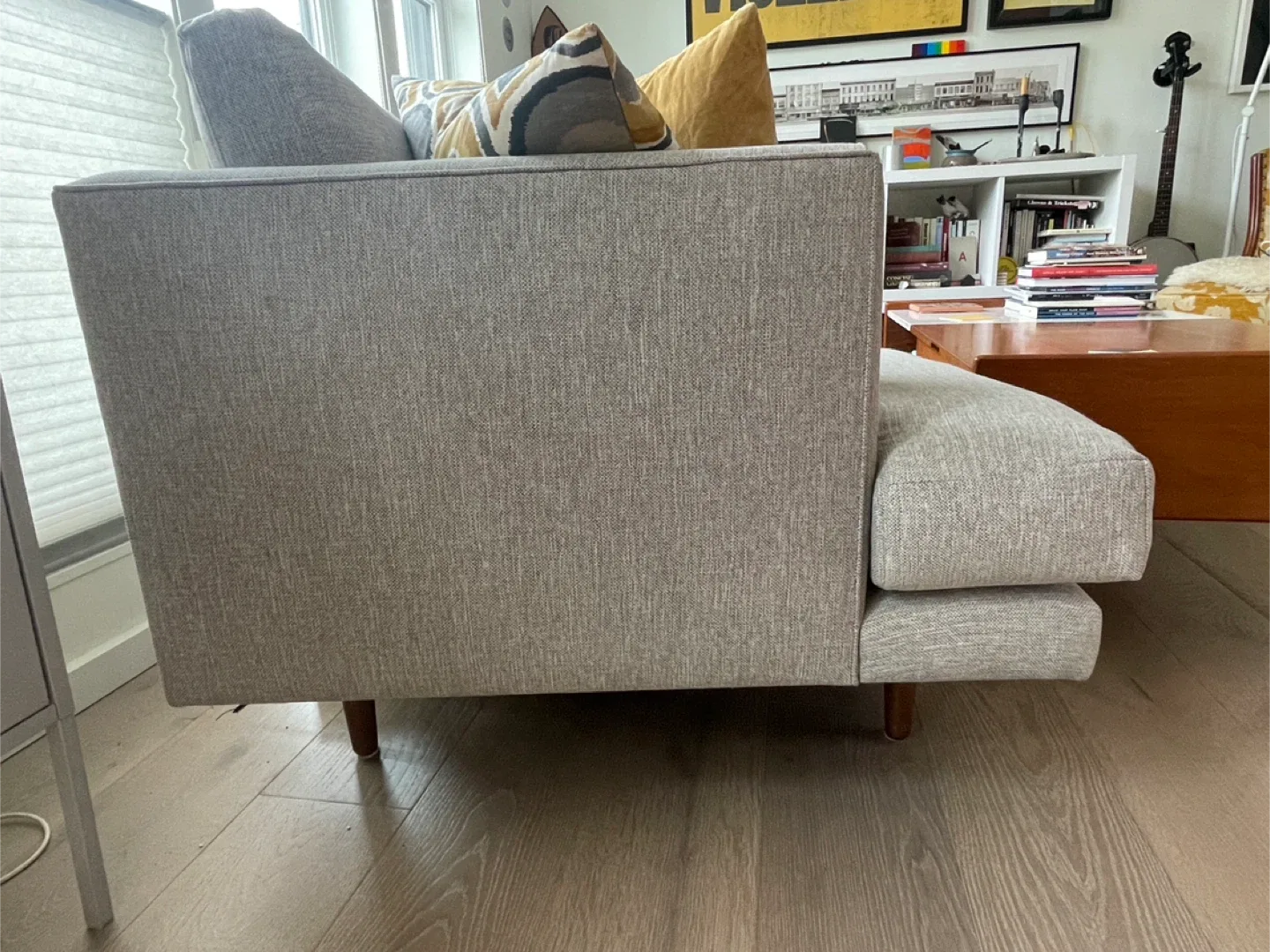 Modern sofa - Article “Burrard” Sofa in Seasalt Grey image indicator(2)