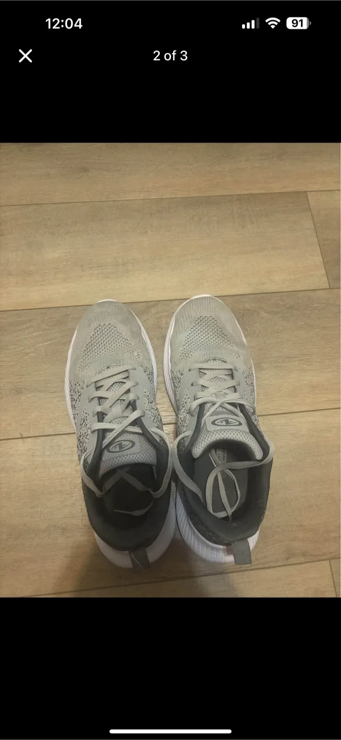 Athletic Works Grey Running Shoes - Size 11 image indicator(2)