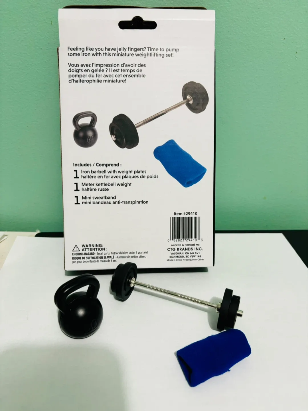 Mini Desktop Weight Lifting Set image indicator(2)