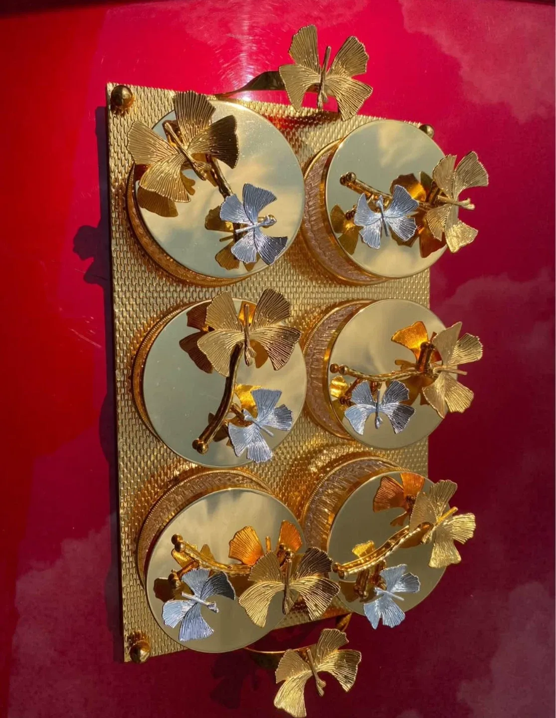 Luxury Gold Butterfly -Elegant Candy or Spice Jars image indicator(5)