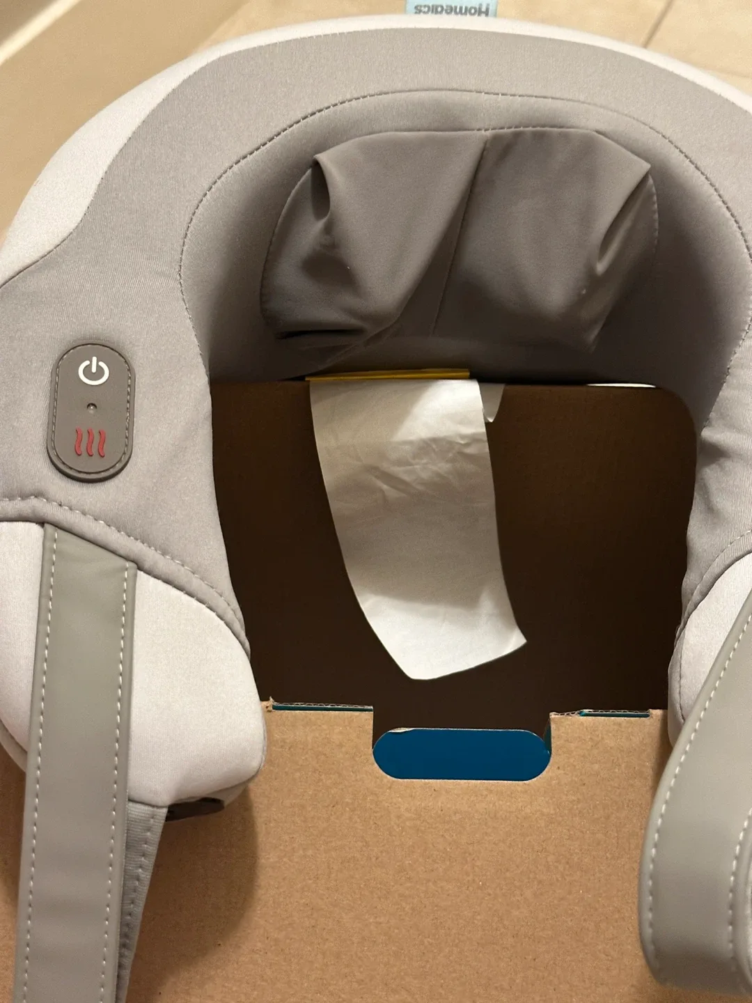 Homedics Cordless Shiatsu Neck Massager with Heat image indicator(2)