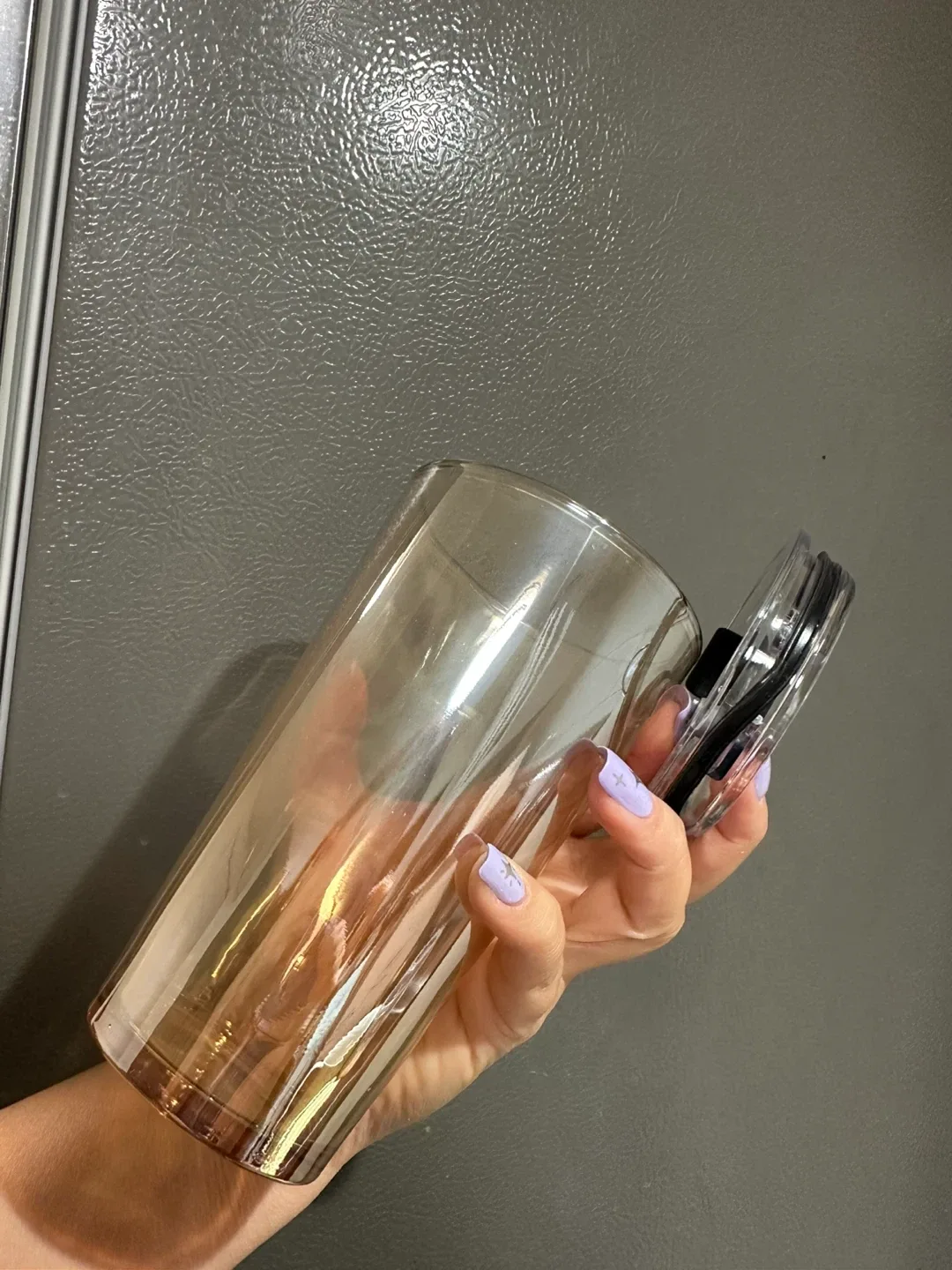 Glass Tumbler Cup – Christmas Present with Gift Bag image indicator(8)