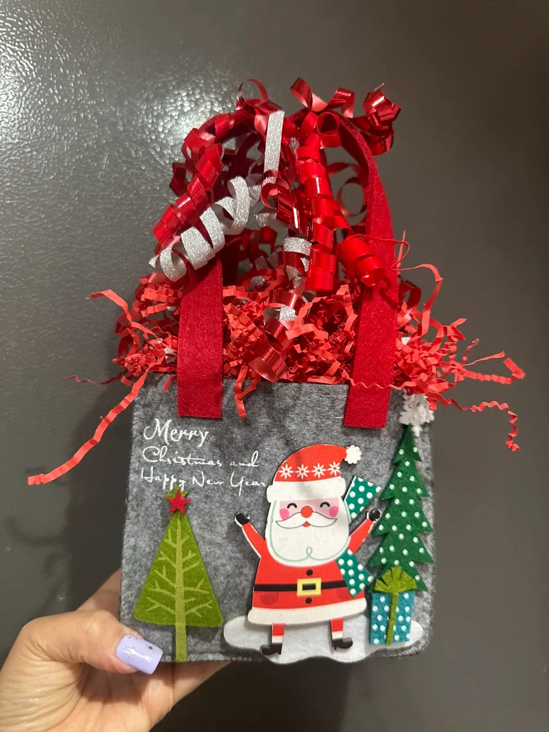 Glass Tumbler Cup – Christmas Present with Gift Bag image indicator(3)