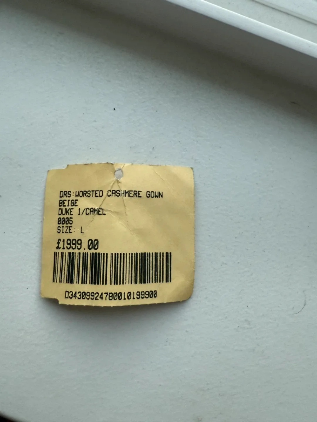 Derek Rose Duke Cashmere and Silk (Loro Piana) Dressing Gown image indicator(9)