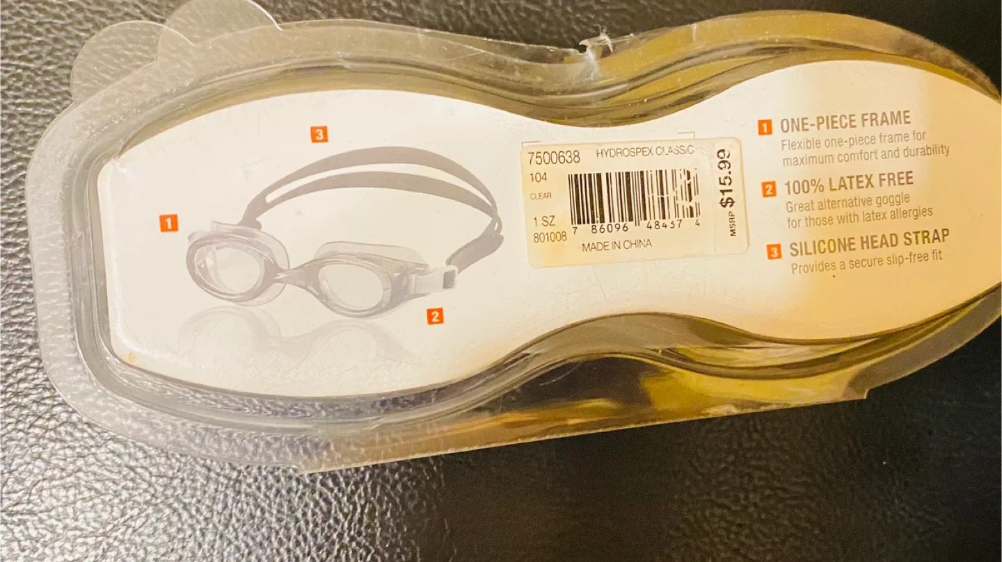 Speedo Hydrospex Classic Swim Goggles - Clear image indicator(3)