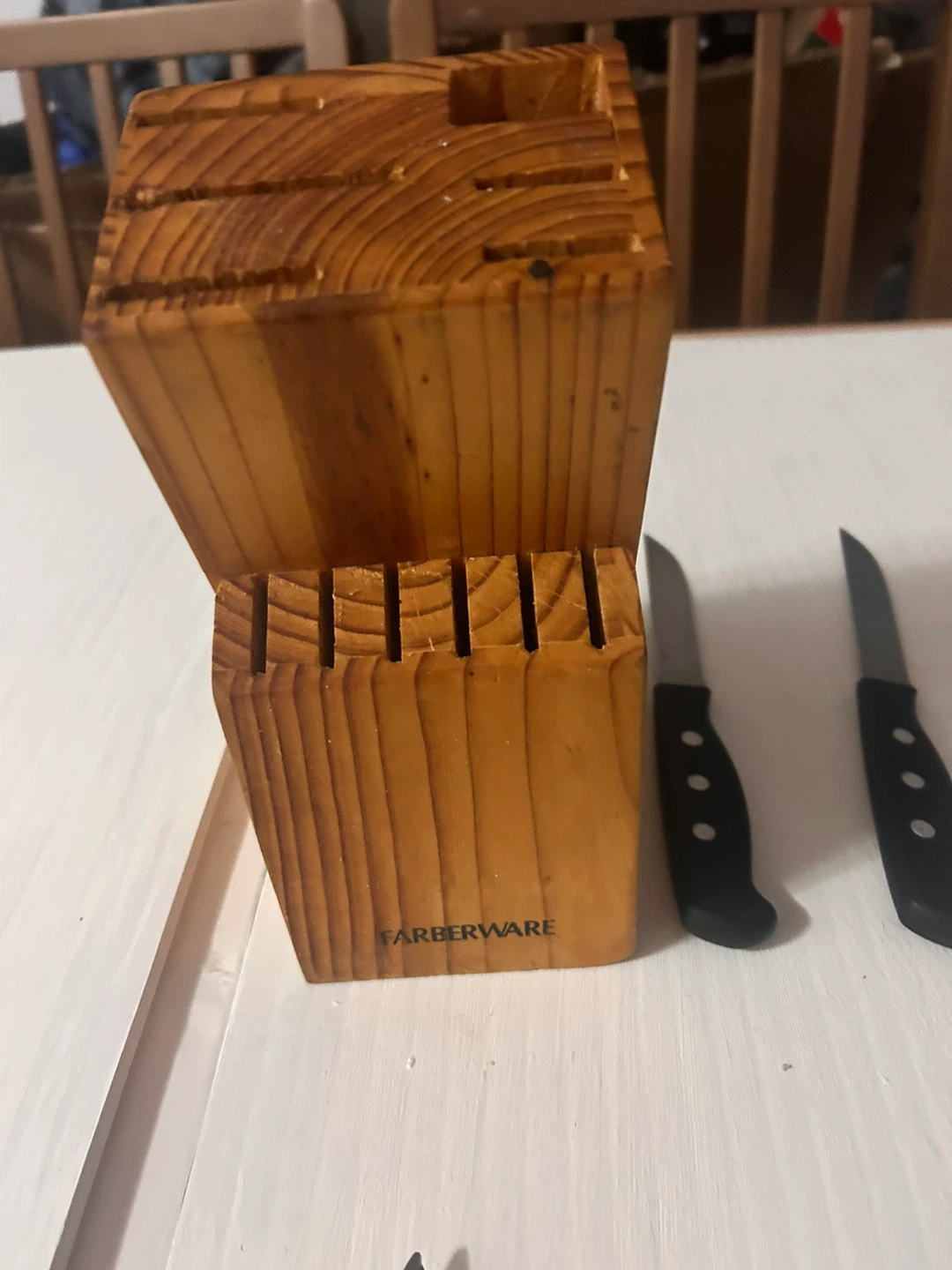 Farberware 13-Piece Knife Set with Block - photo 2