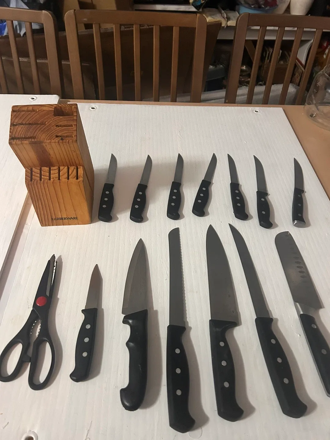 Farberware 13-Piece Knife Set with Block image indicator(6)
