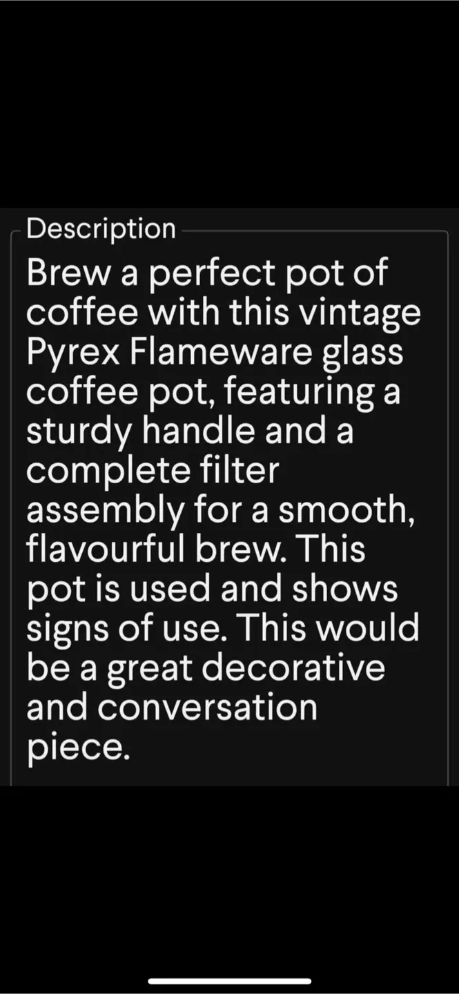 Rare Pyrex Flameware 6-Cup Coffee Percolator image indicator(6)