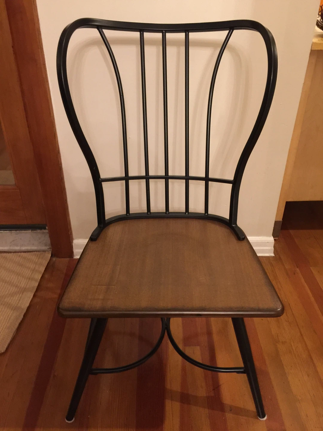 Black Windsor Style Dining Chair - photo 3