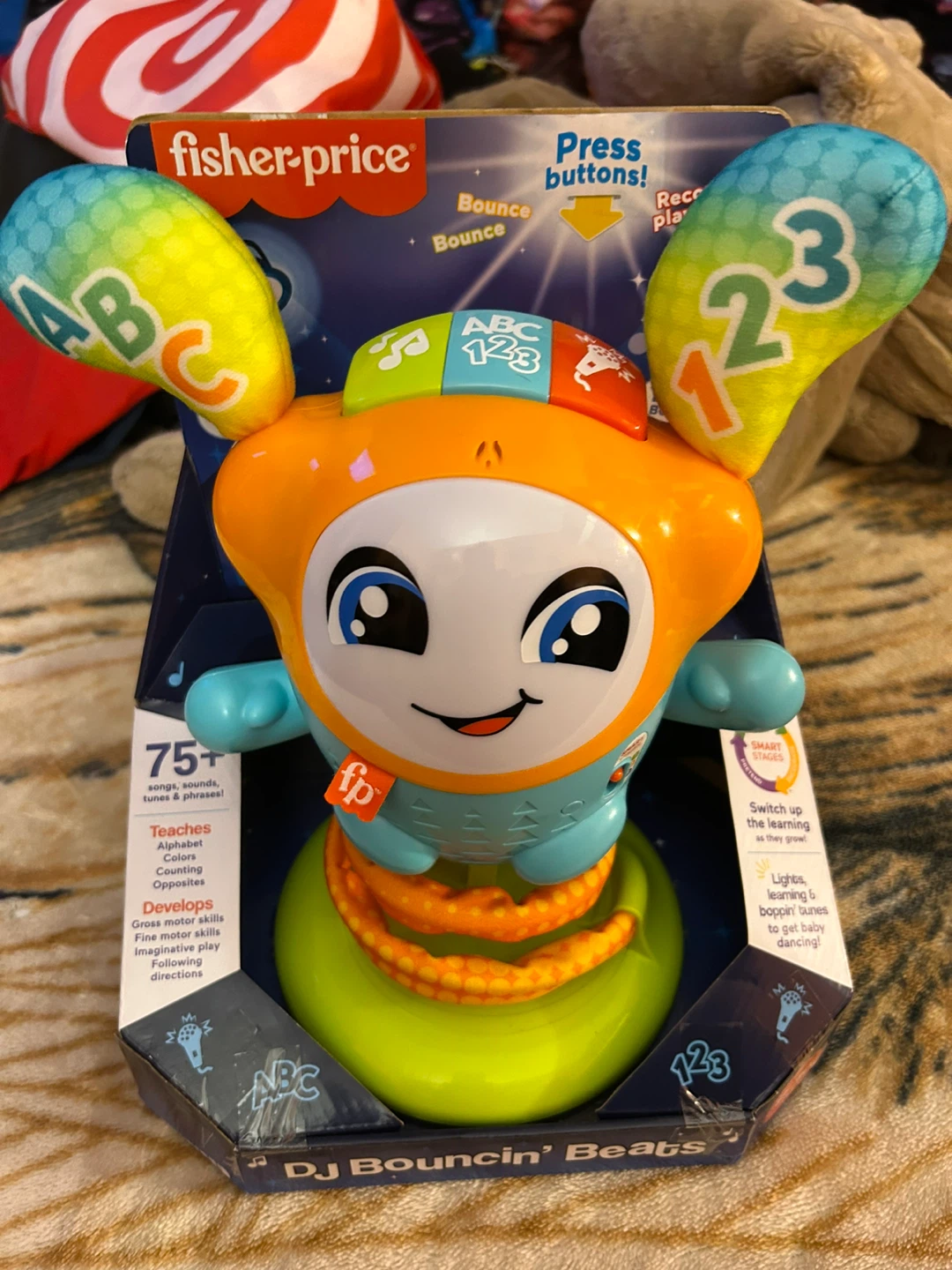Fisher-Price DJ Bouncin' Beats - Ages 9-36 Months