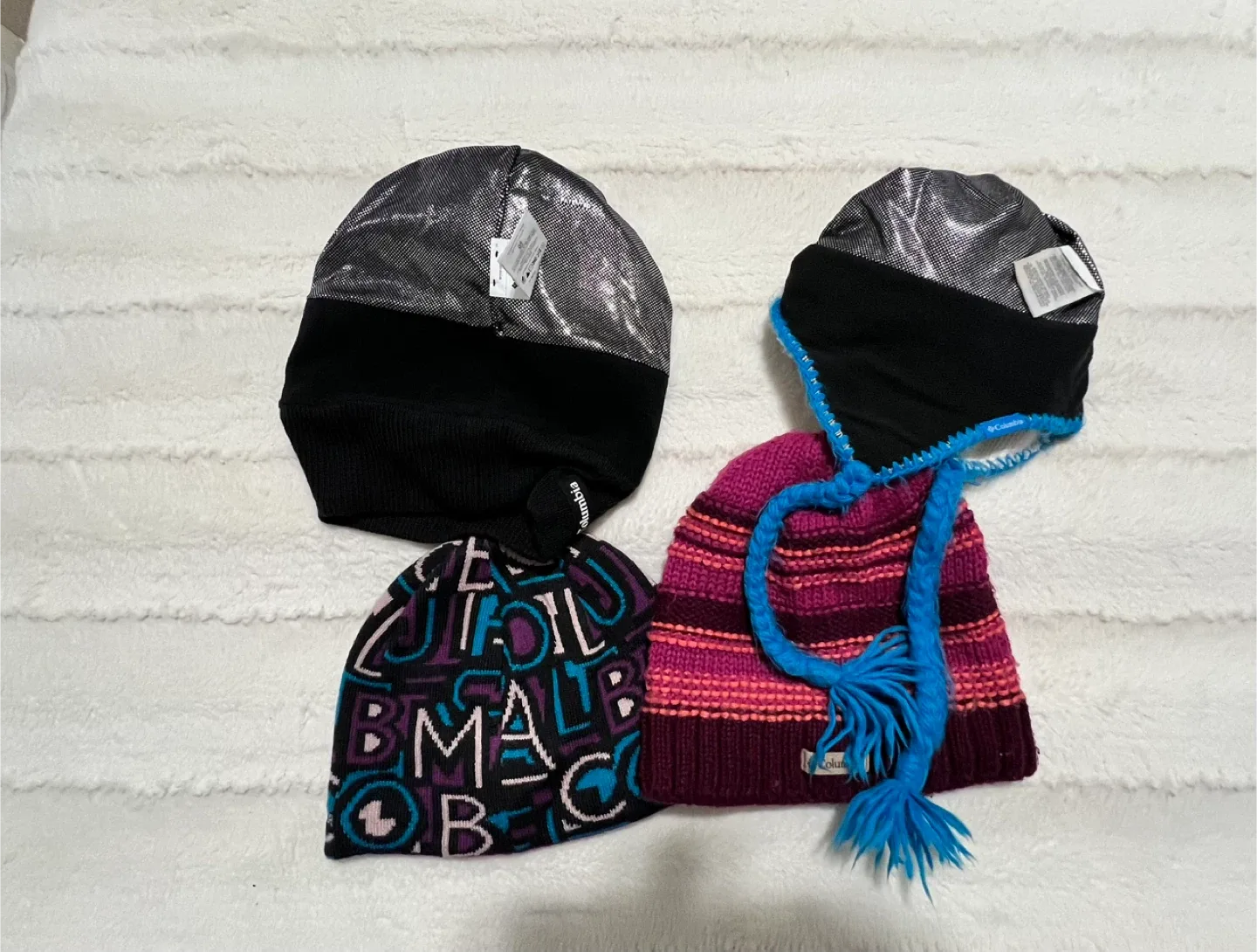 Columbia kids winter hats $10 each image indicator(2)