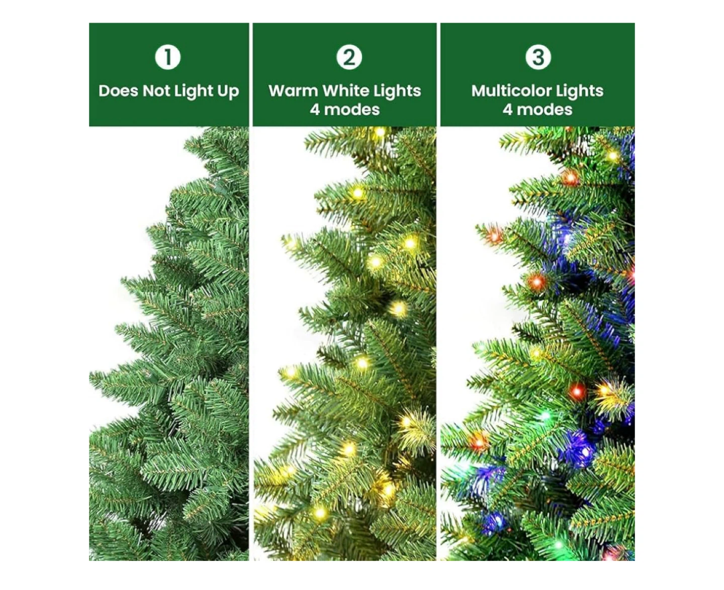 7 ft Pre-Lit Artificial Christmas Tree - photo 5