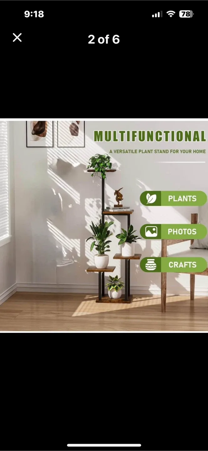 Plant Stand with Grow Light 72" Height image indicator(3)