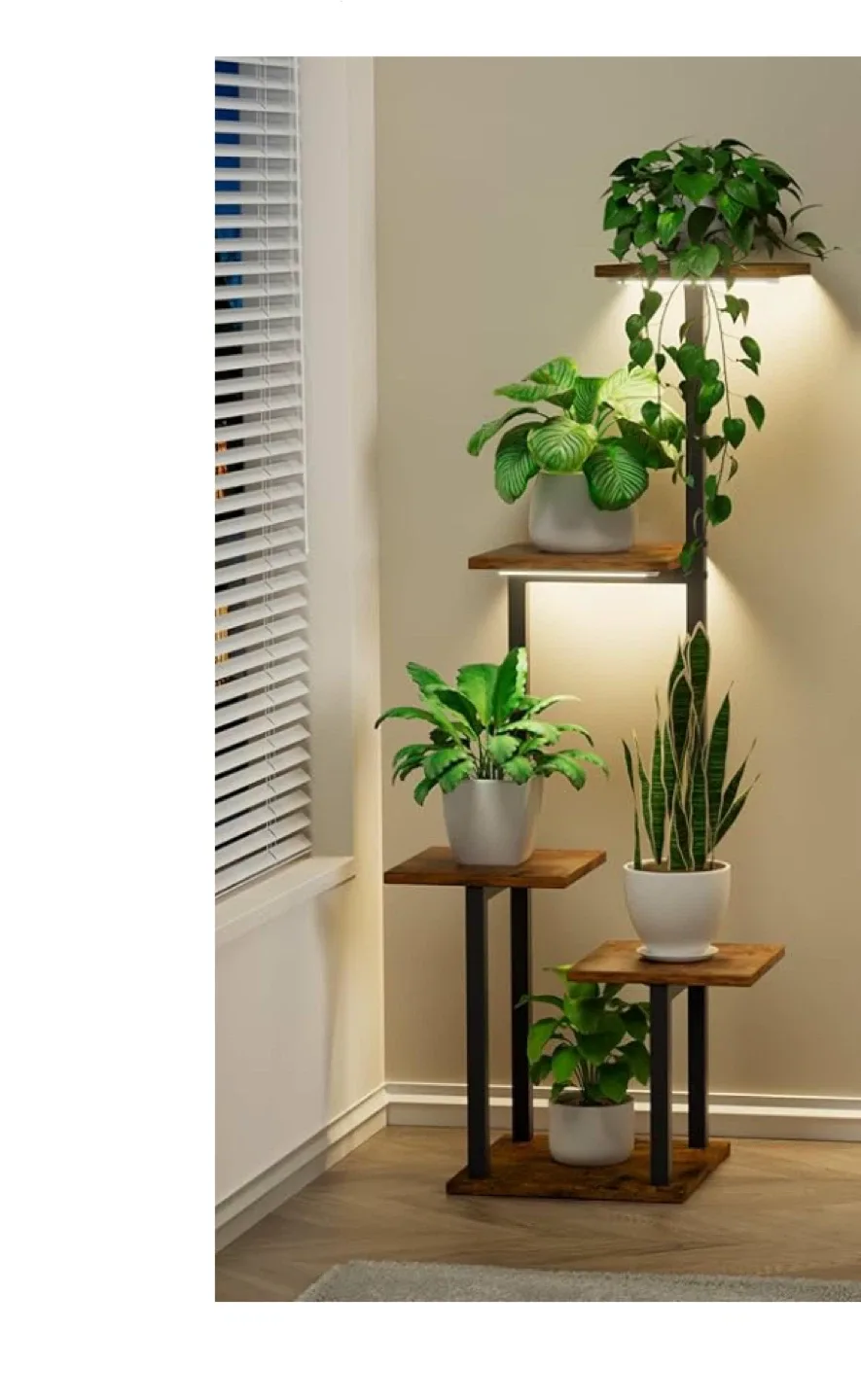 Plant Stand with Grow Light 72" Height image indicator(2)