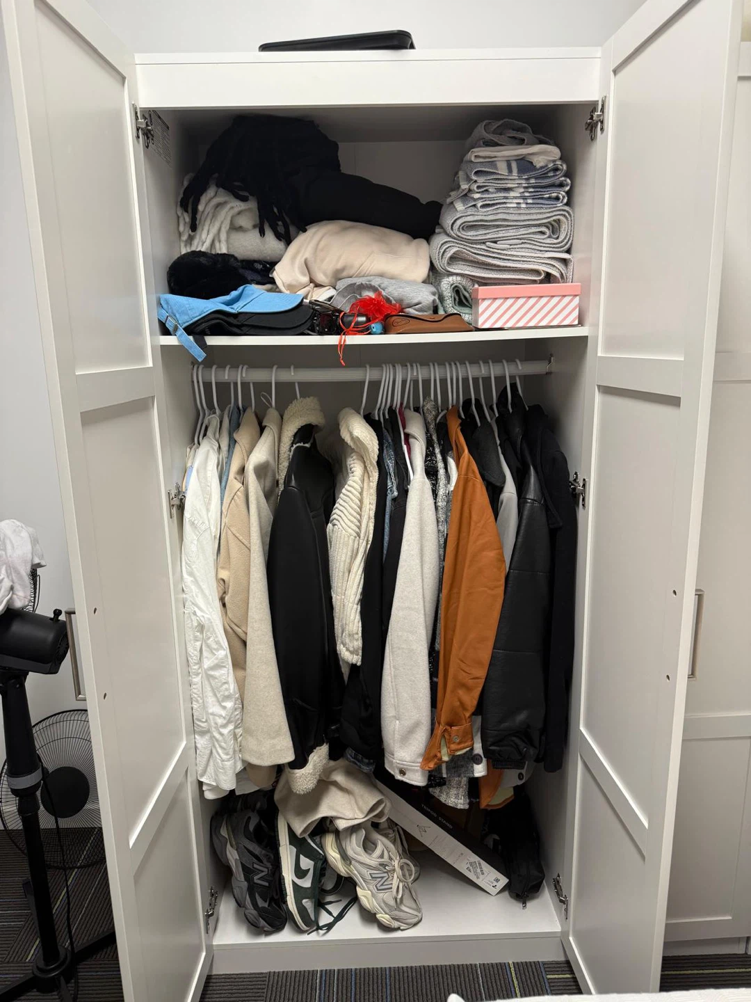 Sauder 3 Door Wardrobe Shaker, White - photo 3