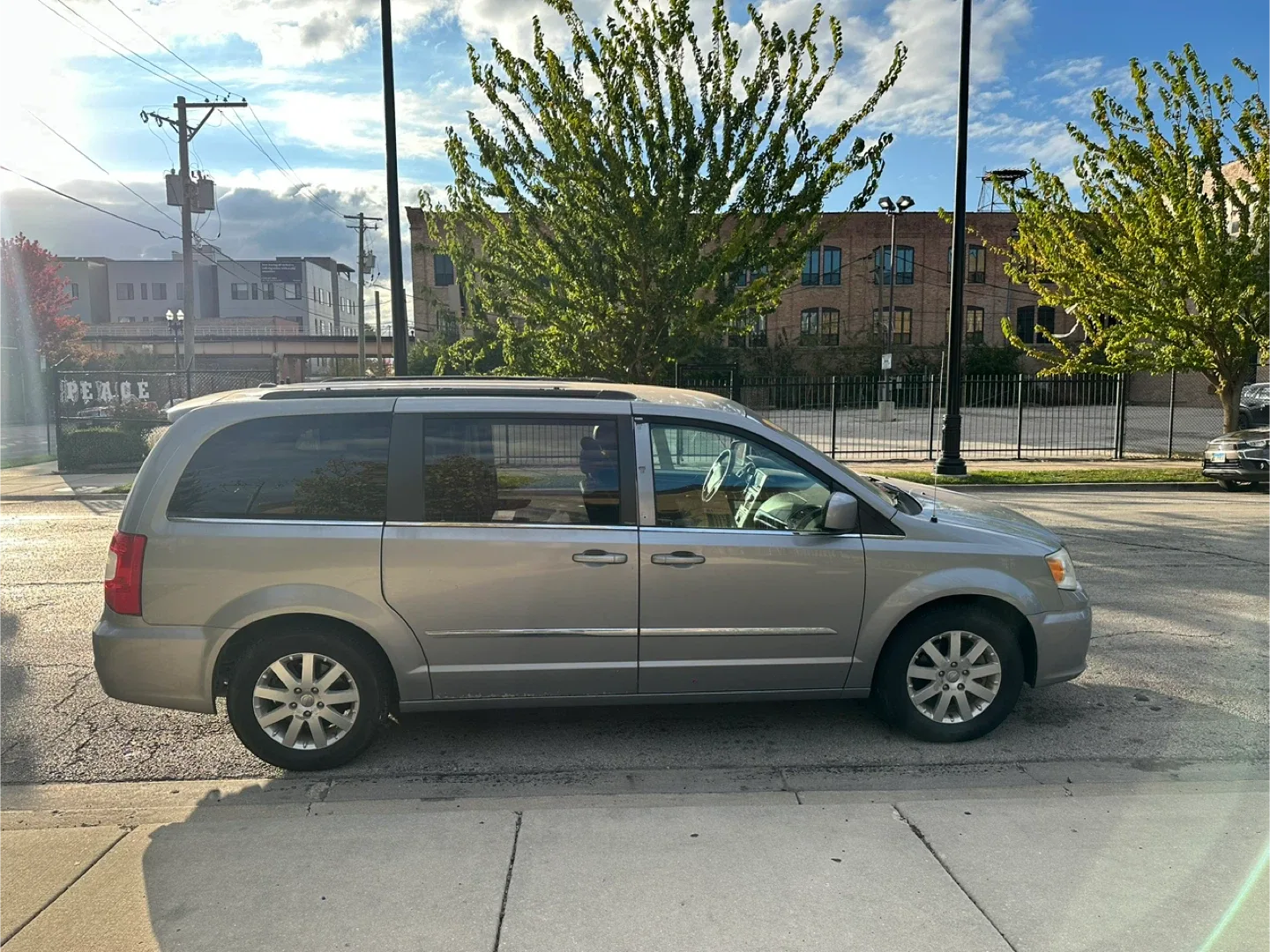 2014 Chrysler Town & Country Minivan - Silver