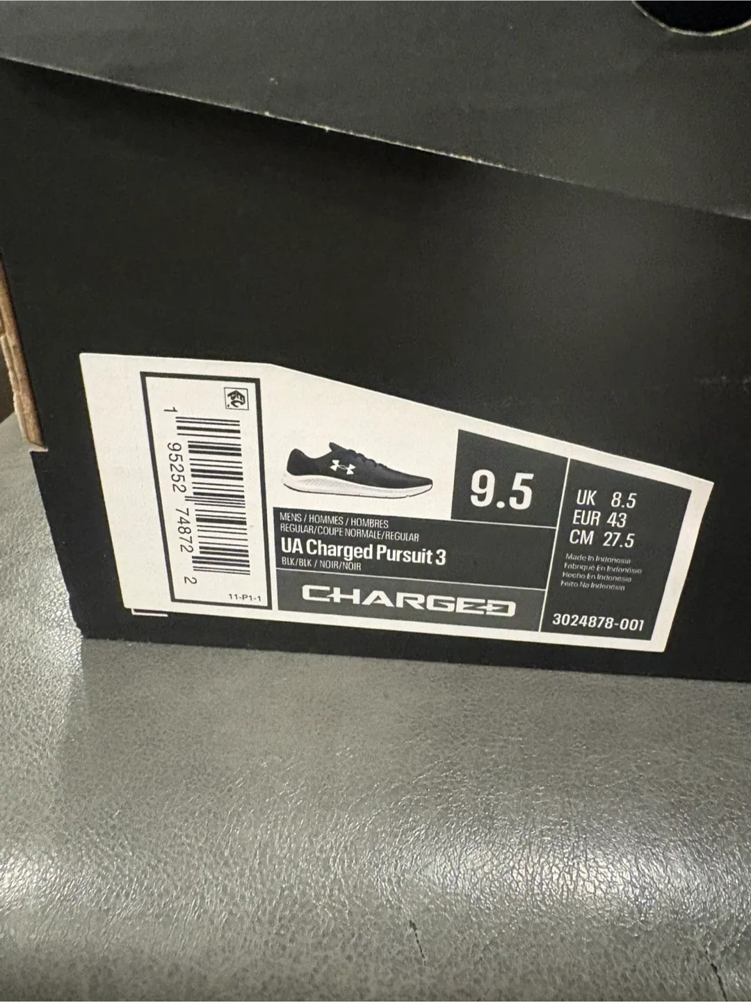 Under Armour Charged Pursuit 3 - Men's US 9.5 image indicator(2)