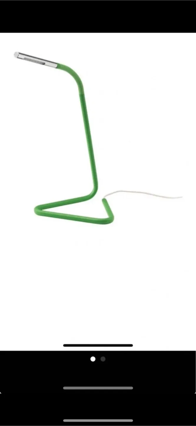 Green LED Desk Lamp thumbnail