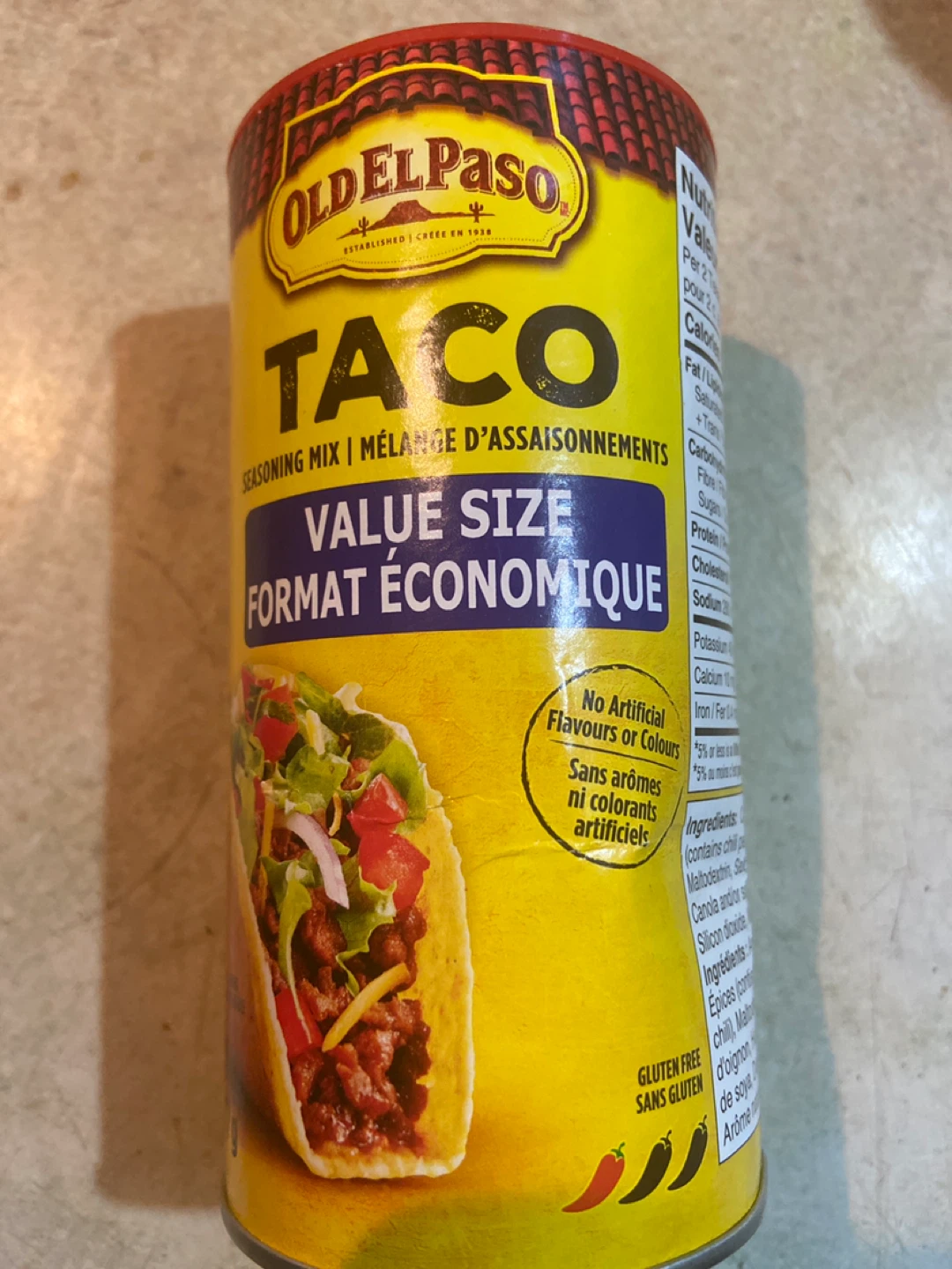 Old El Paso Taco Seasoning Mix - Value Size