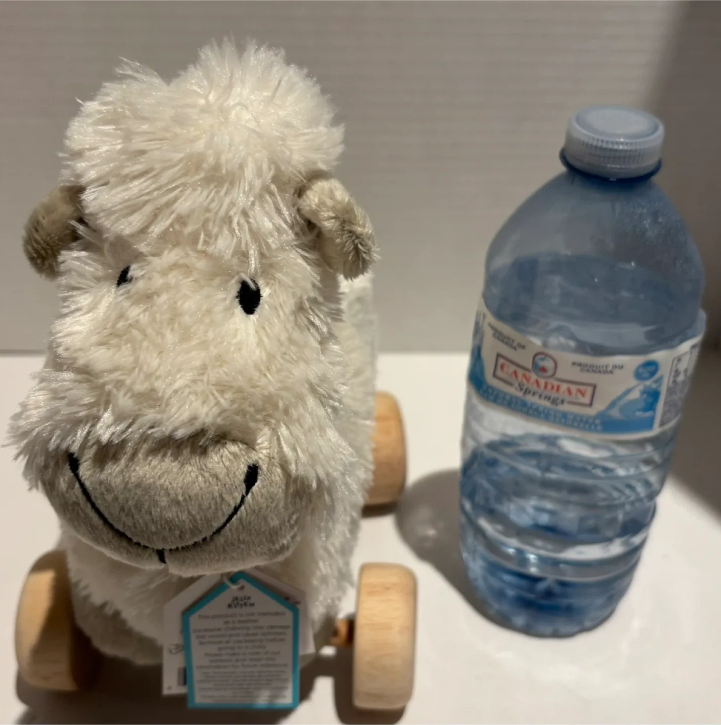 Jelly Kitten Jellycat Pull Along Truffles Sheep Plush Toy image indicator(7)