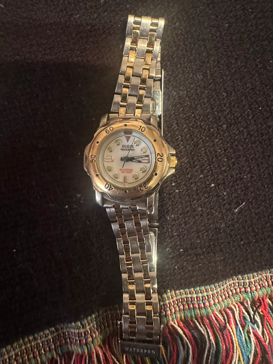 Guess Waterpro Two-Tone Ladies Watch
