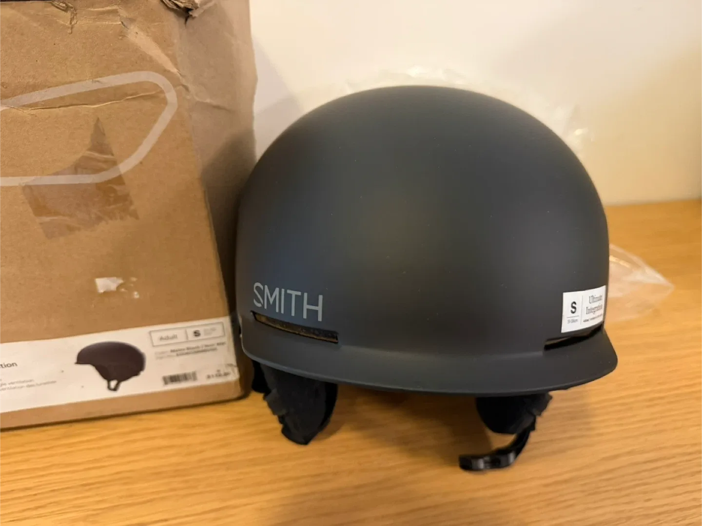 Smith Scout Helmet - Matte Black, Size S