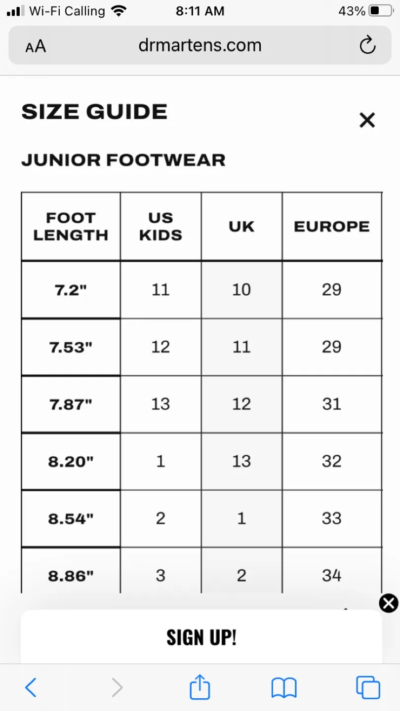 Kid’s Dr. Martens Oxford Shoes - US 12 Junior image indicator(6)