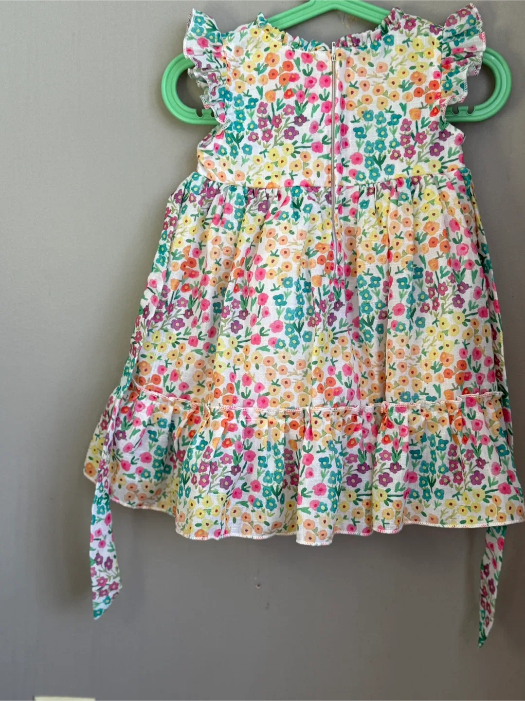 Floral Print toddler Dress (2t) new image indicator(3)