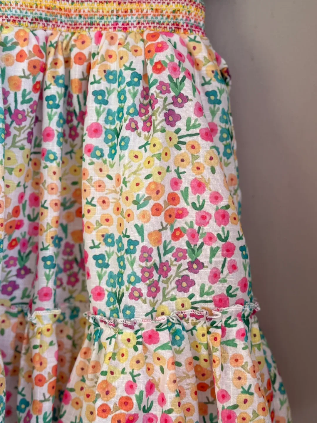 Floral Print toddler Dress (2t) new image indicator(2)