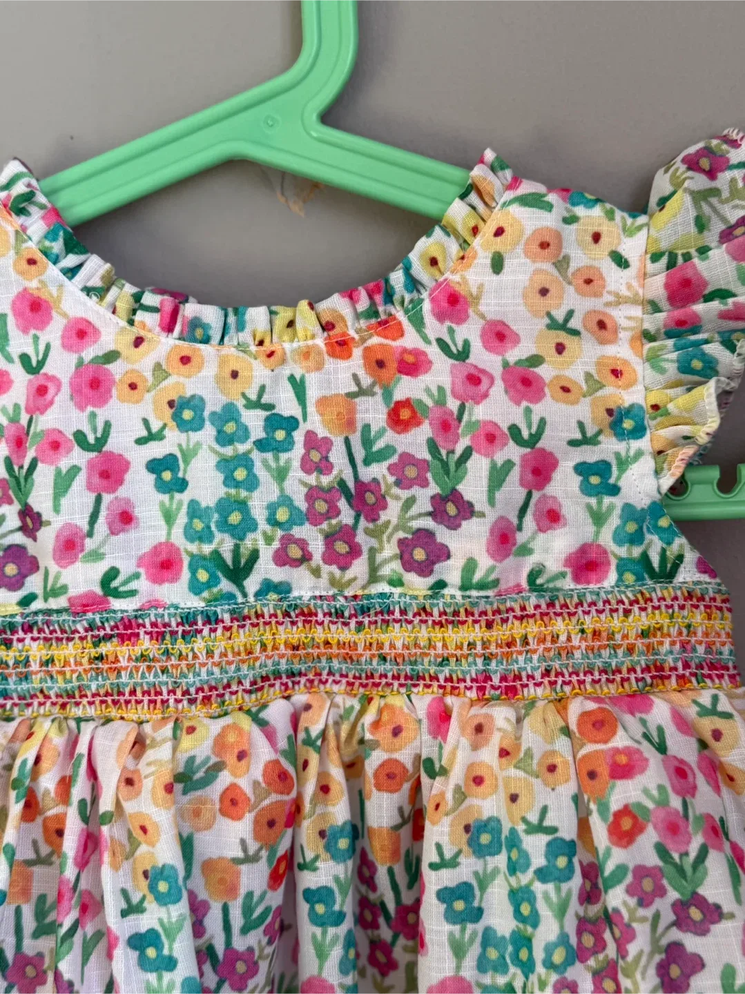 Floral Print toddler Dress (2t) new image indicator(4)