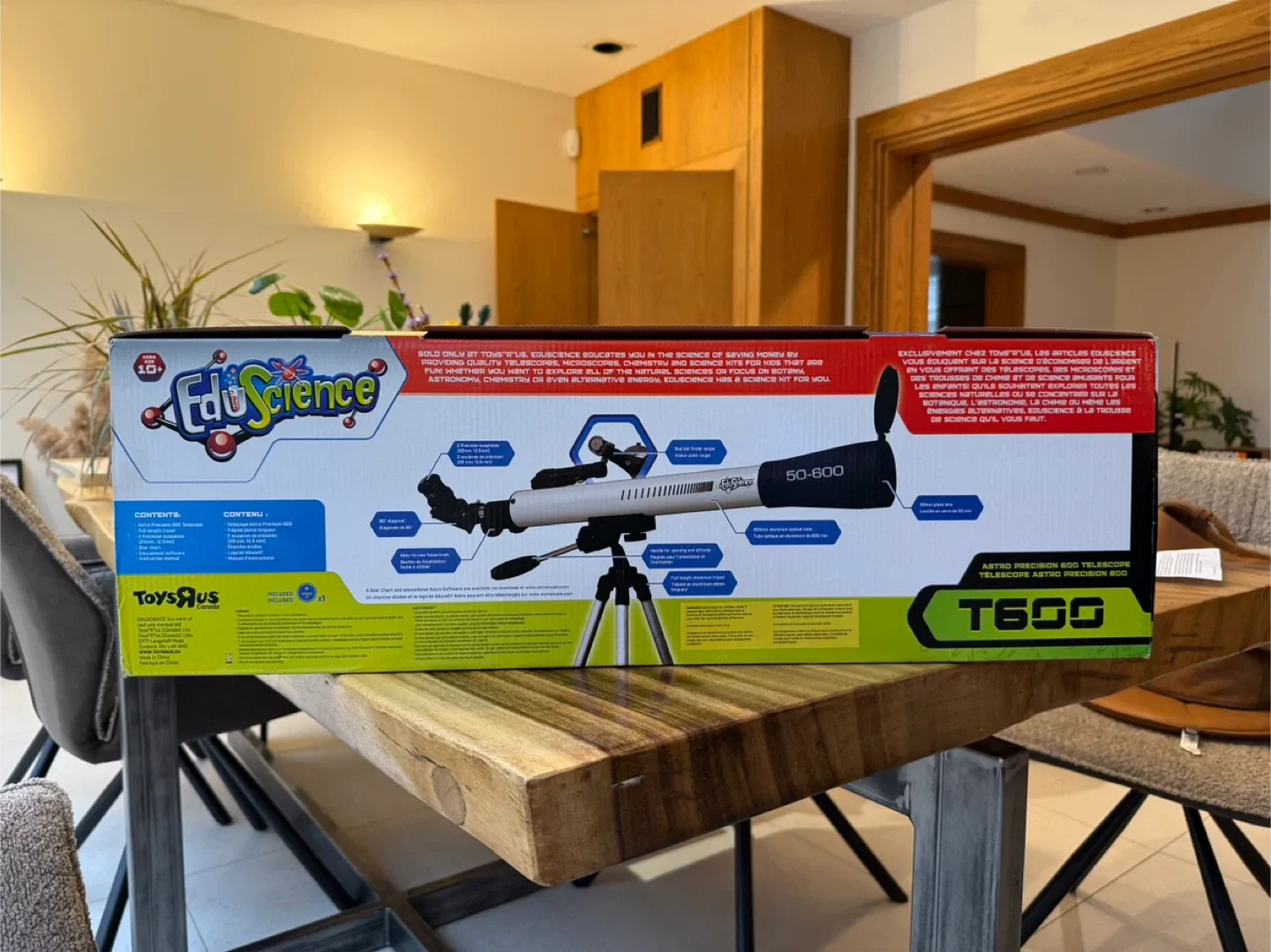 Edu Science Astro Precision 600 Telescope - NEW image indicator(2)