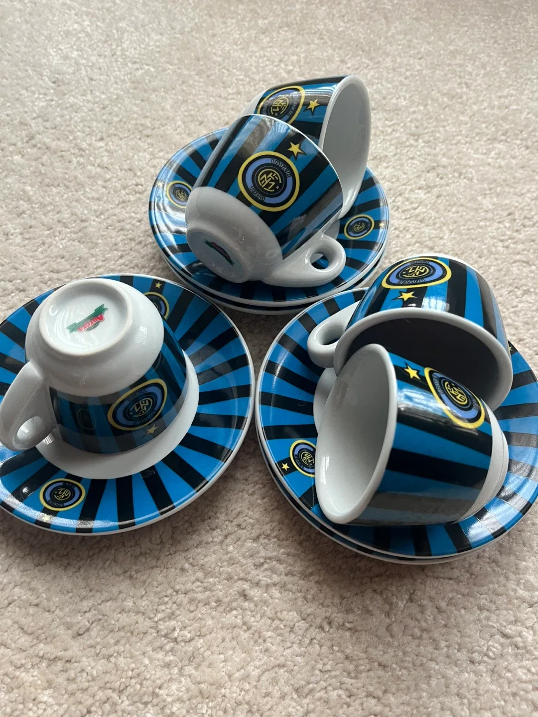 Inter Milan Espresso Cup and Saucer Set (5) image indicator(5)