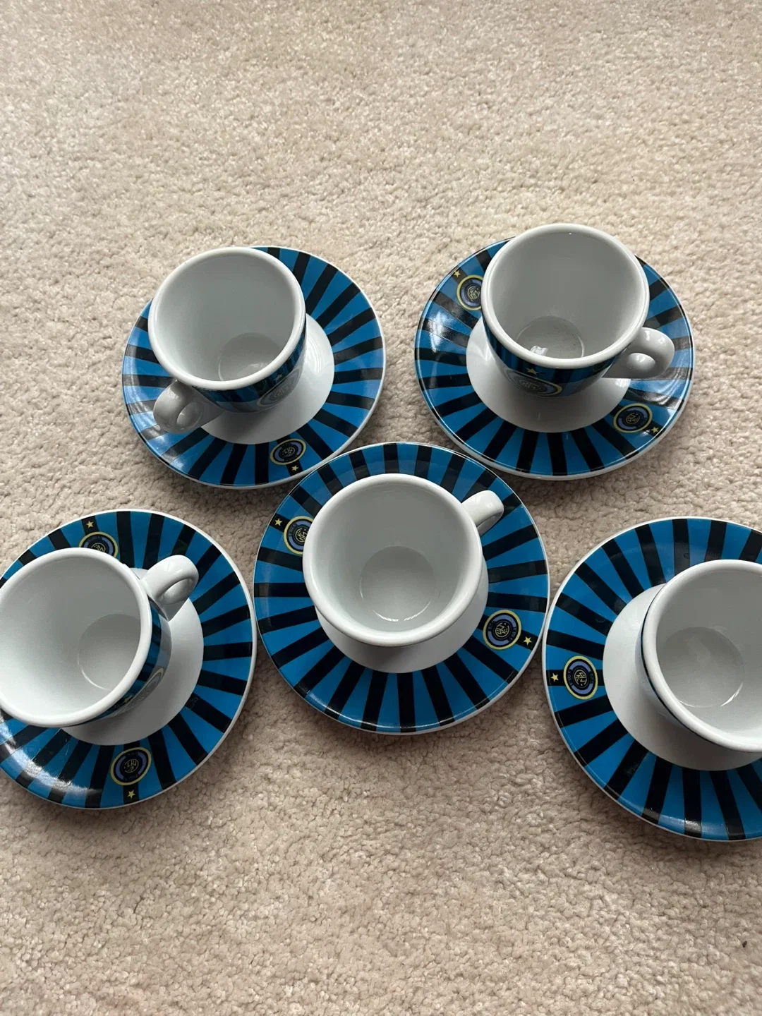 Inter Milan Espresso Cup and Saucer Set (5) image indicator(4)