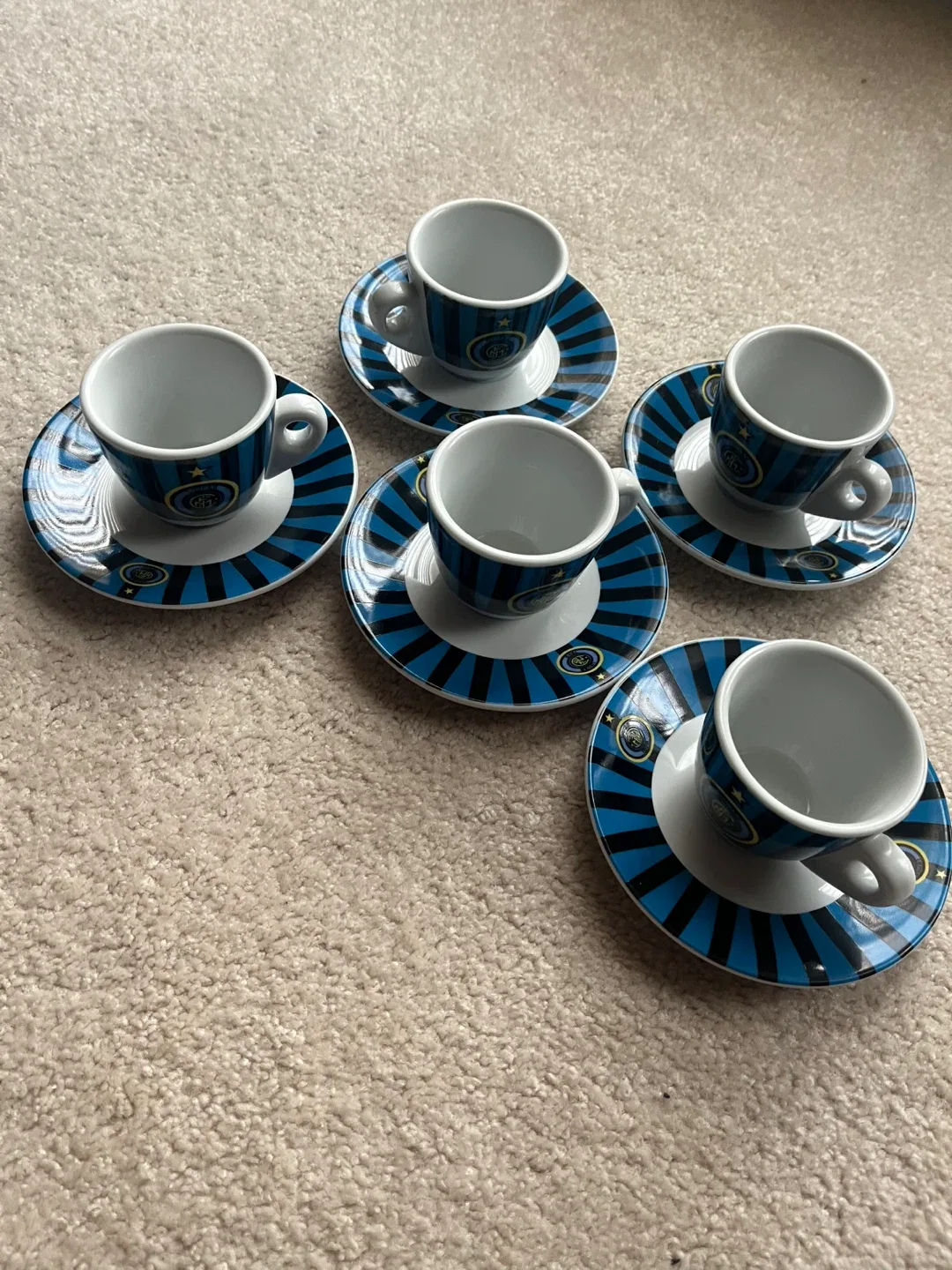 Inter Milan Espresso Cup and Saucer Set (5) image indicator(3)
