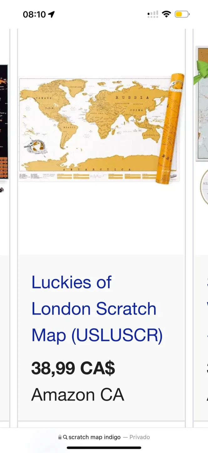 Luckies of London Scratch Map image indicator(3)
