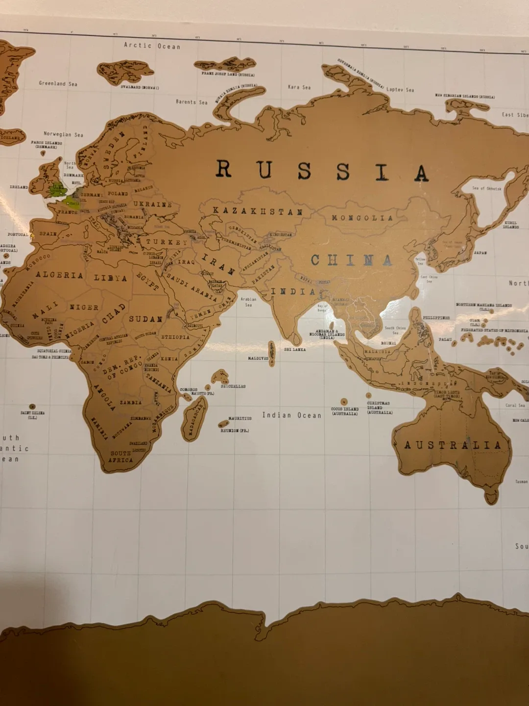 Luckies of London Scratch Map image indicator(5)