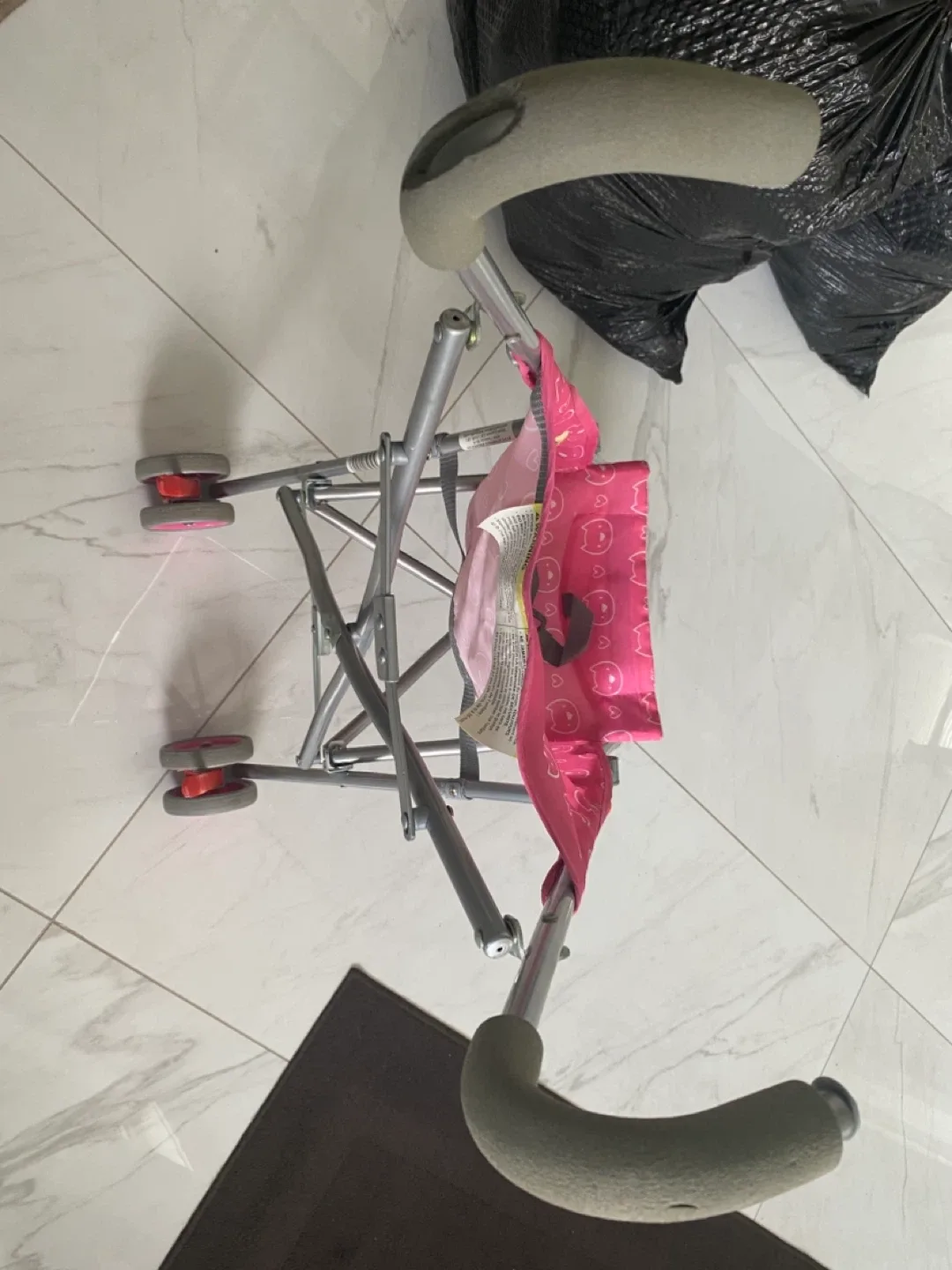 Luly Baby Stroller - Pink image indicator(2)