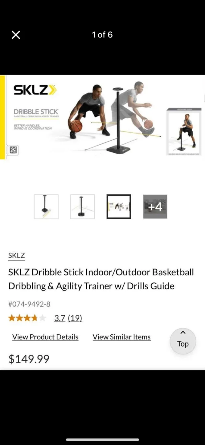 SKLZ Dribble Stick Basketball Trainer image indicator(4)