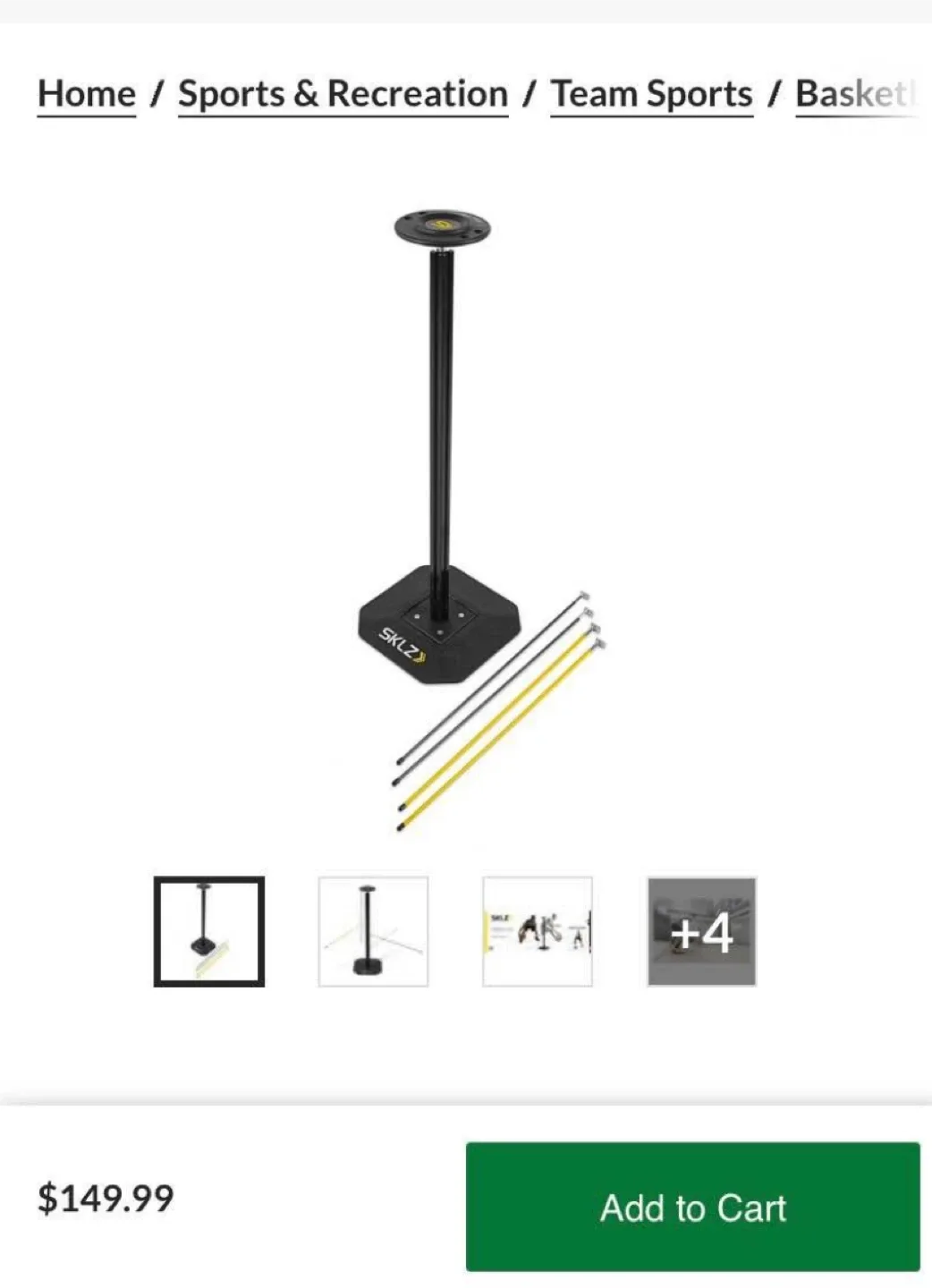 SKLZ Dribble Stick Basketball Trainer image indicator(3)
