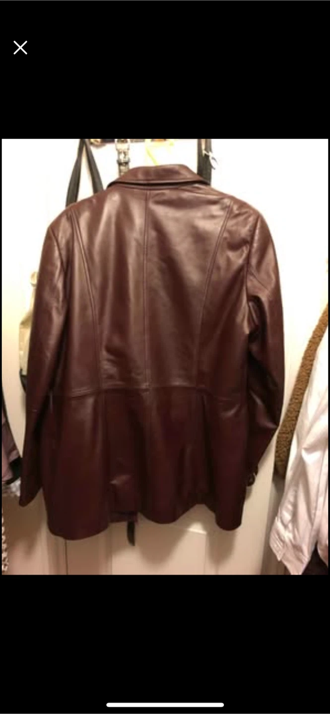 Danier Brown Leather Jacket